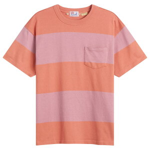 ���[�o�C�X �����Y �g�b�v�X T�V���c Levi's LVC 1960s Casuals T-Shirt Ginger Stripe �X�g���C�v