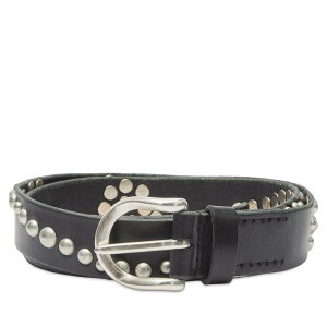 �A���[���K�V�[ ���f�B�[�X �A�N�Z�T���[ �x���g Our Legacy Star Fall Studded Belt Black Bridle �u���b�N