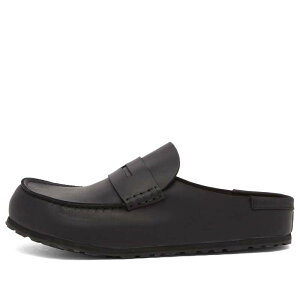 �r���P���V���g�b�N �����Y �V���[�Y �T���_�� Birkenstock Naples Wrapped Black Oiled Leather �u���b�N