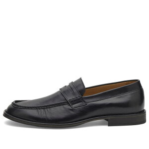 �A���[���K�V�[ �����Y �V���[�Y �X���b�|���E���[�t�@�[ ���U�[ Our Legacy Light Leather Loafer Black �u���b�N