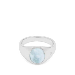 �g���E�b�h �����Y �A�N�Z�T���[ �w�� Tom Wood Kim Ring Ice Blue Larimar �u���[