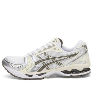 �A�V�b�N�X �����Y �V���[�Y �X�j�[�J�[ Asics Gel-Kayano 14 Sneakers White & Ivory �z���C�g