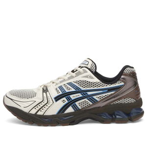 �A�V�b�N�X �����Y �V���[�Y �X�j�[�J�[ Asics Gel-Kayano 14 Sneakers Cream & Blue Coast �N���[��