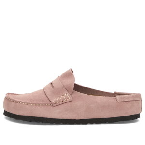 �r���P���V���g�b�N ���f�B�[�X �V���[�Y �T���_�� Birkenstock Naples Wrapped Pink Clay Suede �s���N