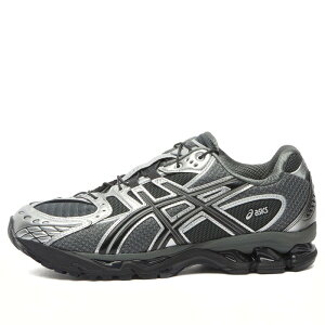 �A�V�b�N�X �����Y �V���[�Y �X�j�[�J�[ Asics x Unaffected Gel Nimbus 10.1 Sneaker Silver & Black �u���b�N