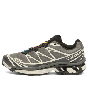 �T������ �����Y �V���[�Y �X�j�[�J�[ Salomon XT-6 Sneaker Black Asphalt & Castlerock �u���b�N
