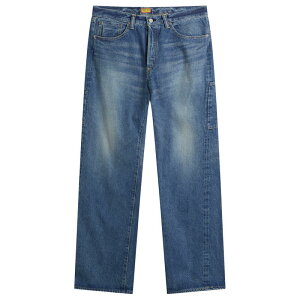 �q���[�}�����C�h �����Y �{�g���X �f�j���p���c �X�g���[�g �W�[���Y Human Made Straight Leg Selvedge Future Denim Jeans Indigo �C���f�B�S
