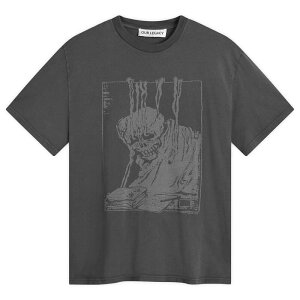 �A���[���K�V�[ �����Y �g�b�v�X T�V���c Our Legacy Angry Fan Mail Box T-Shirt Black �u���b�N