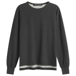 �A���[���K�V�[ �����Y �g�b�v�X T�V���c �v�����g Our Legacy Fallen Angel Print Long Sleeve T-Shirt Black �u���b�N