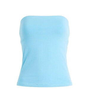 �X�L���Y ���f�B�[�X �g�b�v�X �V���c �R�b�g�� �W���[�W�[ SKIMS Cotton Jersey Tube Top Water