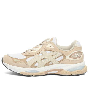 �A�V�b�N�X �����Y �V���[�Y �X�j�[�J�[ Asics Gel-Nyc 2 Sneakers White & Feather Grey �z���C�g