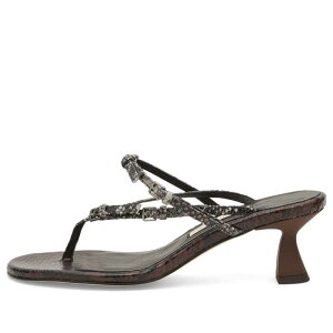 �~�X�^ ���f�B�[�X �V���[�Y �T���_�� �~�j Miistabisai Mini Buckled Sandals Brown �u���E��