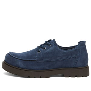 �r���P���V���g�b�N �����Y �V���[�Y �T���_�� ���[�X Birkenstock Highwood Moc Lace Low New Navy Suede �l�C�r�[