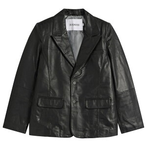 �f�b�h�E�b�h �����Y �A�E�^�[ �W���P�b�g�E�u���]�� �u���U�[ Deadwood Stanley Leather Blazer Black �u���b�N