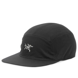 �A�[�N�e���N�X �����Y �A�N�Z�T���[ �X�q �L���b�v Arcteryx Arc'teryx Aerios 5 Panel Cap Black & Arctic Silk �u���b�N