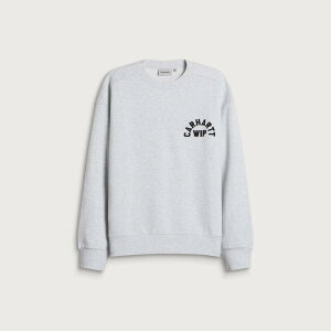 �J�[�n�[�g �����Y �A�E�^�[ �p�[�J�[�E�X�E�F�b�g Carhartt WIP Arch Script Sweat Asheather / Dark Navy Stone Washed �w�U�[