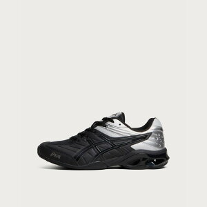 �A�V�b�N�X �����Y �V���[�Y �X�j�[�J�[ Asics GEL-KINETIC FR Sneaker Black & Pure Silver �u���b�N