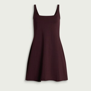 �X�L���Y ���f�B�[�X �g�b�v�X �V���c �~�j�����s�[�X �~�j �R�b�g�� �W���[�W�[ SKIMS Cotton Jersey Mini Dress Currant
