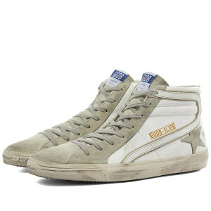 S[f O[X Y V[Y Xj[J[ U[ Golden Goose Deluxe Brand Golden Goose Slide Leather Sneaker White & Ice zCg