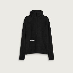 �}���[�g �����Y �A�E�^�[ �p�[�J�[�E�X�E�F�b�g �n�[�t�W�b�v Mammut Eiger Free Air Half Zipolartec Hoodie Black �u���b�N
