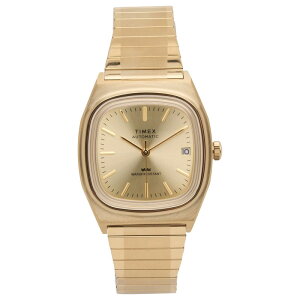 �^�C���b�N�X �����Y �A�N�Z�T���[ �r���v Timex Automatic 1983 E-line Reissue 34mm Watch Gold �S�[���h