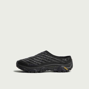 ������ �����Y �V���[�Y �T���_�� Merrell 1TRL Moab 2 Slide LTR Woven Black & Beluga �u���b�N