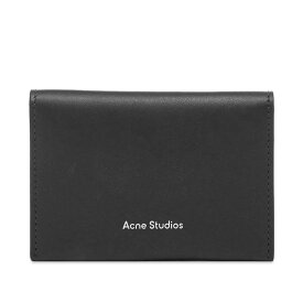 【送料無料】 アクネ ストゥディオズ メンズ 財布 カードケース アクセサリー Acne Studios Flap Card Holder Black
