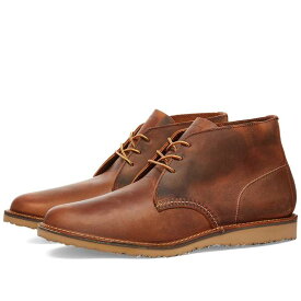 【送料無料】 レッドウィング メンズ ブーツ・レインブーツ シューズ Red Wing 3322 Weekender Chukka Copper Rough & Tough