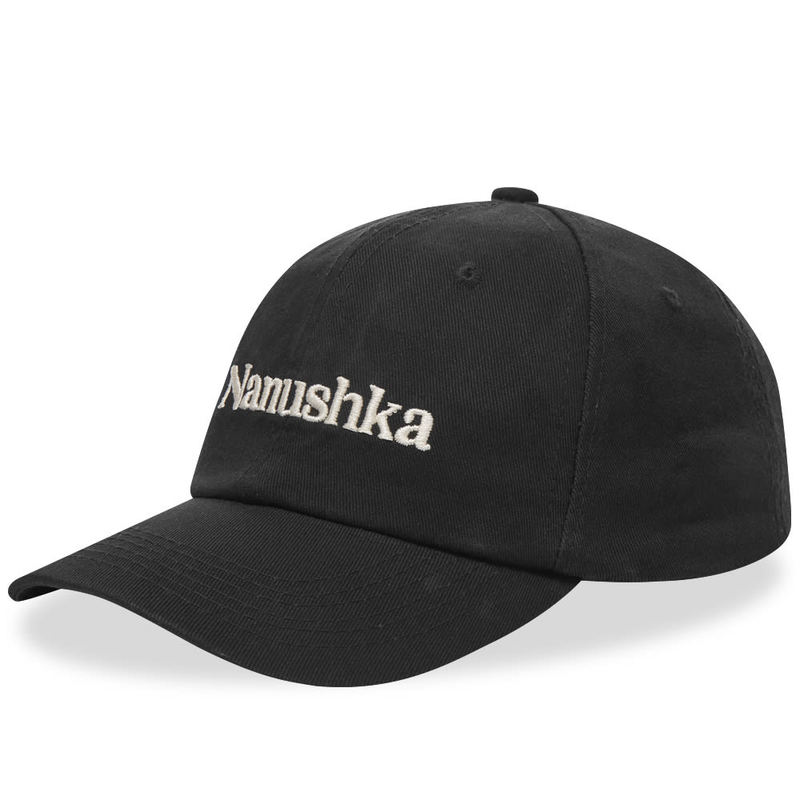 送料無料 サイズ交換無料 ナヌシュカ メンズ アクセサリー 帽子 Black ナヌシュカ メンズ 帽子 アクセサリー Nanushka Val Logo Cap Black
