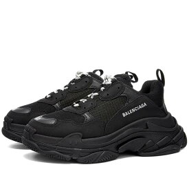 【送料無料】 バレンシアガ メンズ スニーカー シューズ Balenciaga Triple S Sneaker Black