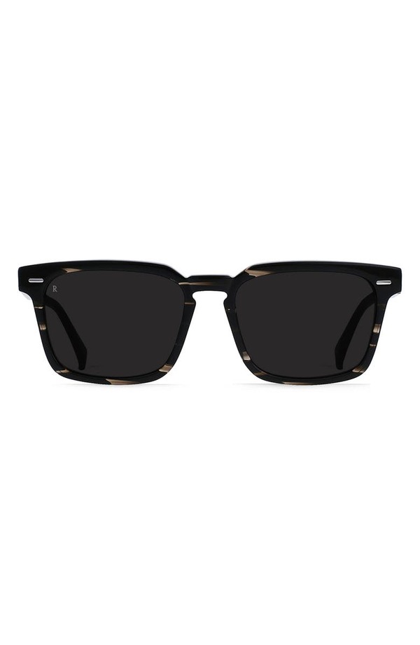 送料無料 サイズ交換無料 レイン メンズ 最安値で アクセサリー サングラス アイウェア 限定品 Square Adin SMOKE LICORICE DARK Sunglasses 54mm