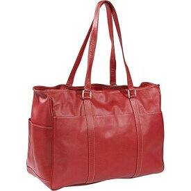 ピエル レザー メンズ ハンドバッグ バッグ Piel Large Shopping Bag Red