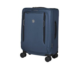 ビクトリノックス メンズ スーツケース バッグ Victorinox Werks Traveler 6.0 Frequent Flyer Plus Softside Carry-On Blue