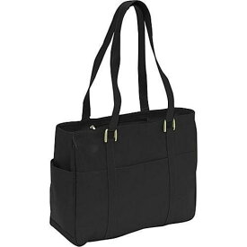 ピエル レザー メンズ ハンドバッグ バッグ Piel Leather Small Shopping Bag Black