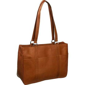 ピエル レザー メンズ ショルダーバッグ バッグ Piel Leather Medium Shopping Bag Saddle
