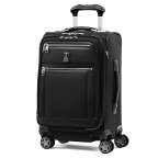 トラベルプロ メンズ スーツケース バッグ Travelpro Platinum Elite 20" Expandable Business Plus Carry-On Spinner Shadow Black