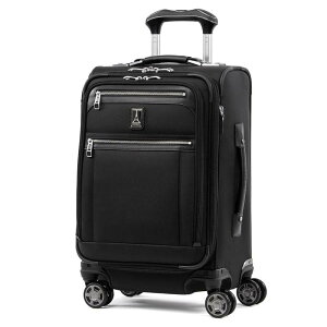 gxv Y obO X[cP[X Travelpro Platinum Elite 20" Expandable Business Plus Carry-On Spinner Shadow Black