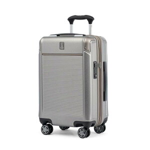 gxv Y X[cP[X obO Travelpro Platinum Elite Hardside Carry-On Expandable Spinner Metallic Sand