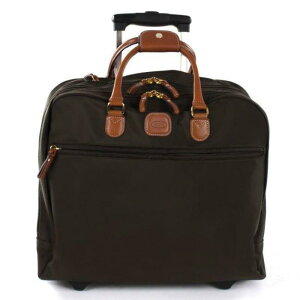 ubNX Y X[cP[X obO Brics X-Bag Pilot Rolling Cabin Bag Blk-Tan