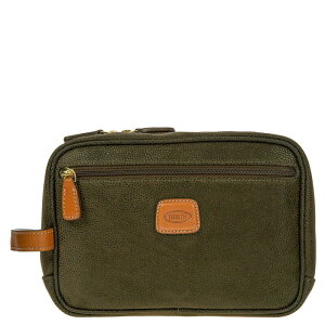 ubNX Y obO {fBobOEEGXg|[` Brics Life Traditional Shave Case Olive I[u