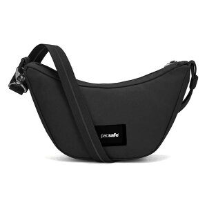 �p�b�N�Z�[�t �����Y �o�b�O �V�����_�[�o�b�O Pacsafe GO Lunar Crossbody Jet Black - please allow 10 - 15 business days for delivery �u���b�N
