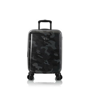 wCYAJ Y obO X[cP[X Heys America Black Camo 21 Carry On Spinner Camo ubN