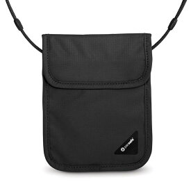 【送料無料】 パックセーフ メンズ ショルダーバッグ バッグ Pacsafe Coversafe X75 Neck Pouch Black - please allow 10 - 15 business days for delivery