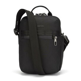 【送料無料】 パックセーフ メンズ ショルダーバッグ バッグ Pacsafe Metrosafe X Anti-Theft Vertical Crossbody Black