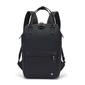 【送料無料】 パックセーフ メンズ バックパック・リュックサック バッグ Pacsafe Citysafe CX Anti-Theft Mini Backpack Econyl Black - please allow 10 - 15 business days for delivery
