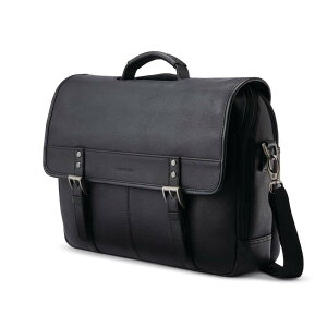 T\iCg Y obO rWlXn U[ Samsonite Classic Leather Flapover Black ubN