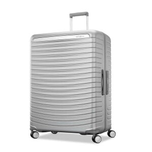yz T\iCg Y X[cP[X obO Samsonite Framelock Max Large Spinner Glacial Silver