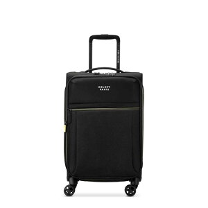 fV[ Y obO X[cP[X Delsey Brochant 3 20 Expandable Spinner Carry-On Deep Black ubN