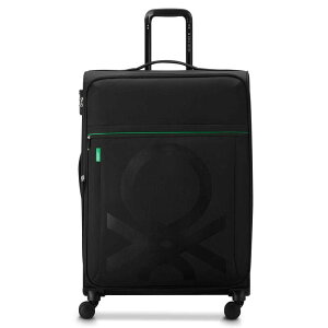 fV[ Y obO X[cP[X Delsey Color Block 27 Expandable Spinner Upright Black ubN