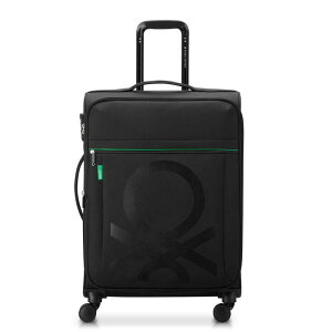 fV[ Y obO X[cP[X Delsey Color Block 23 Expandable Spinner Upright Black ubN